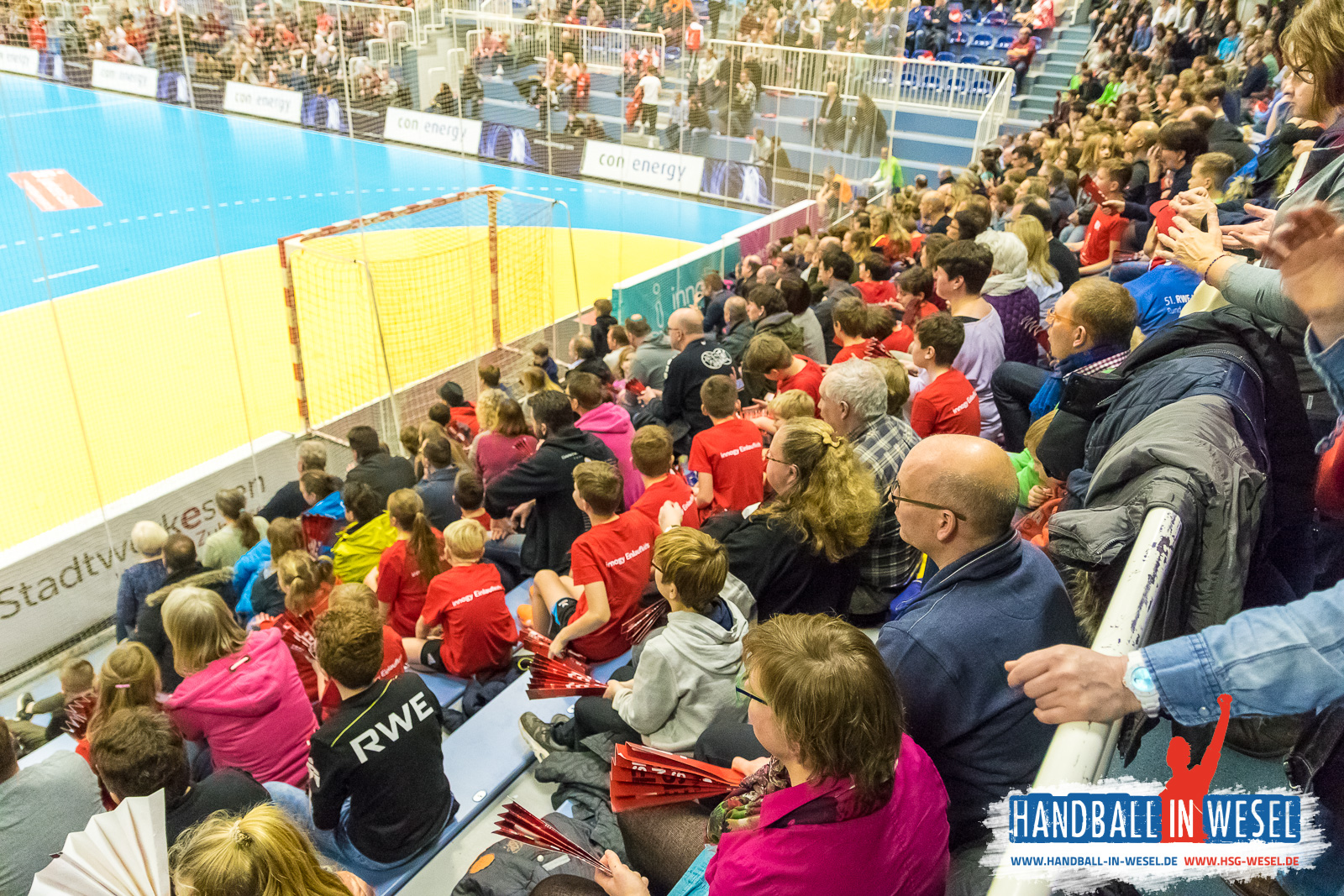 HSG Wesel E-Jugend / Einlaufkids TUSEM Essen 2017